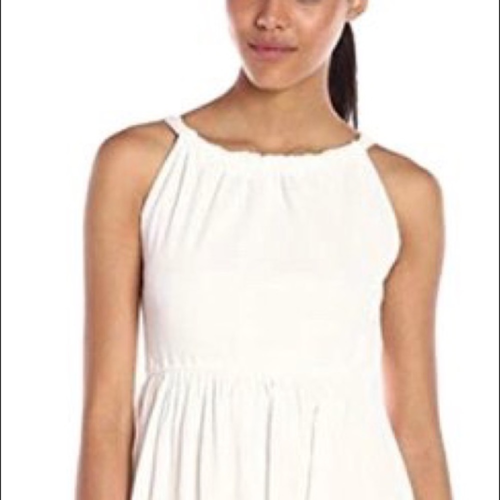 White moon river dress